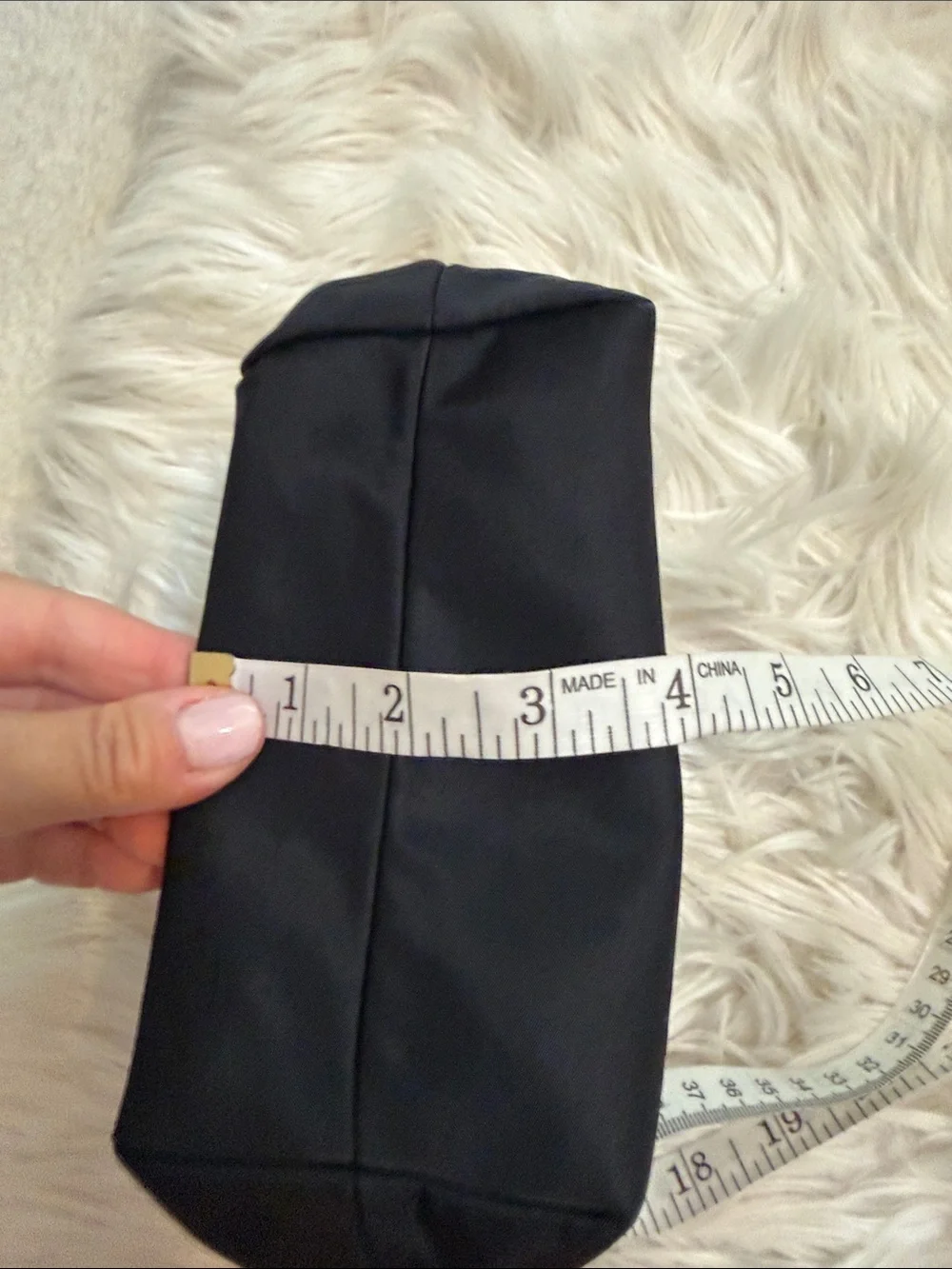 kate spade Black Nylon Cosmetic Pouch/clutch